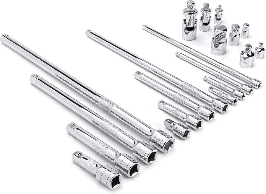 20-Piece Drive Extension and Universal Joint Set